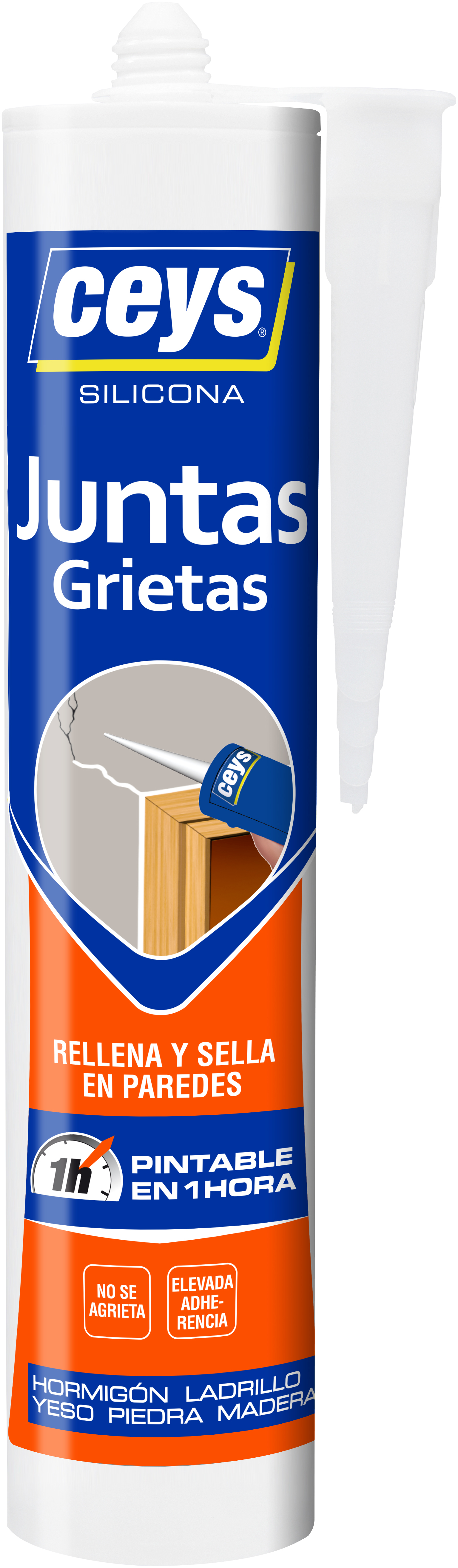 Masilla acrílica para sellar juntas y grietas Ceys
